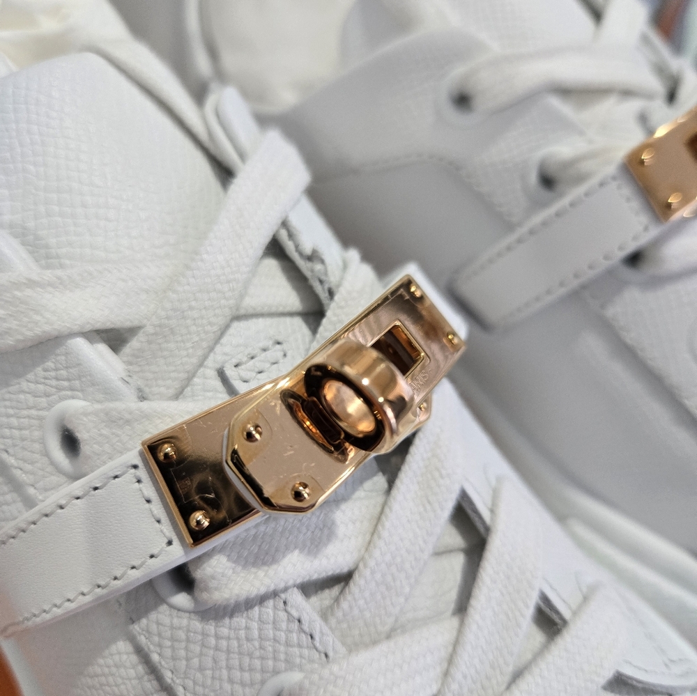 Hermes Day Sneaker in Blanc (white) Size 34 - Picture 6 of 8